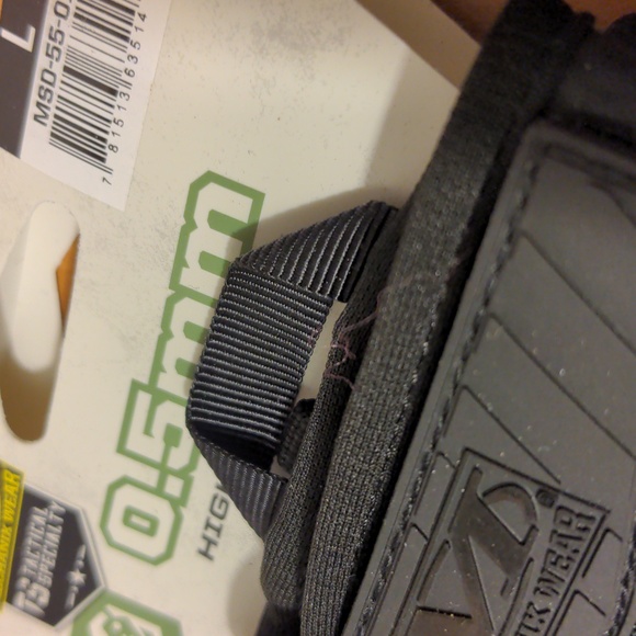 Mechanix 0.5mm high dexterity size large work gloves 2 pair nwt - Picture 4 of 5